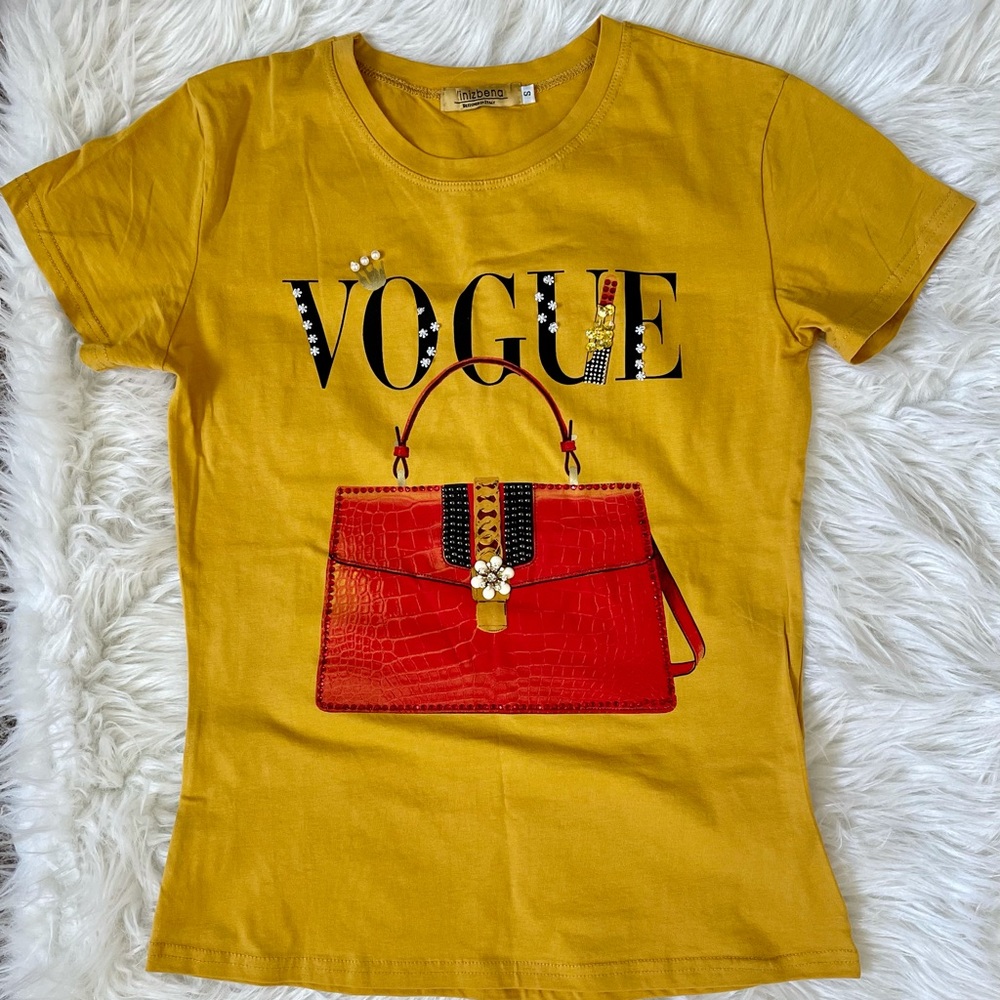 Vogue Mustard Vinizbena Shirt